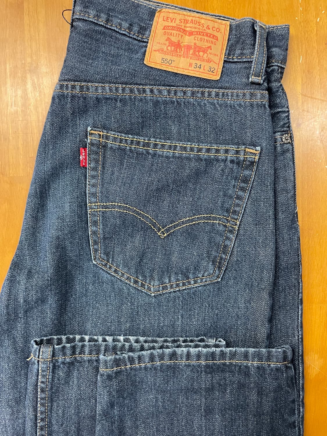 Levi's 550 진청 데님 팬츠   상품이미지9