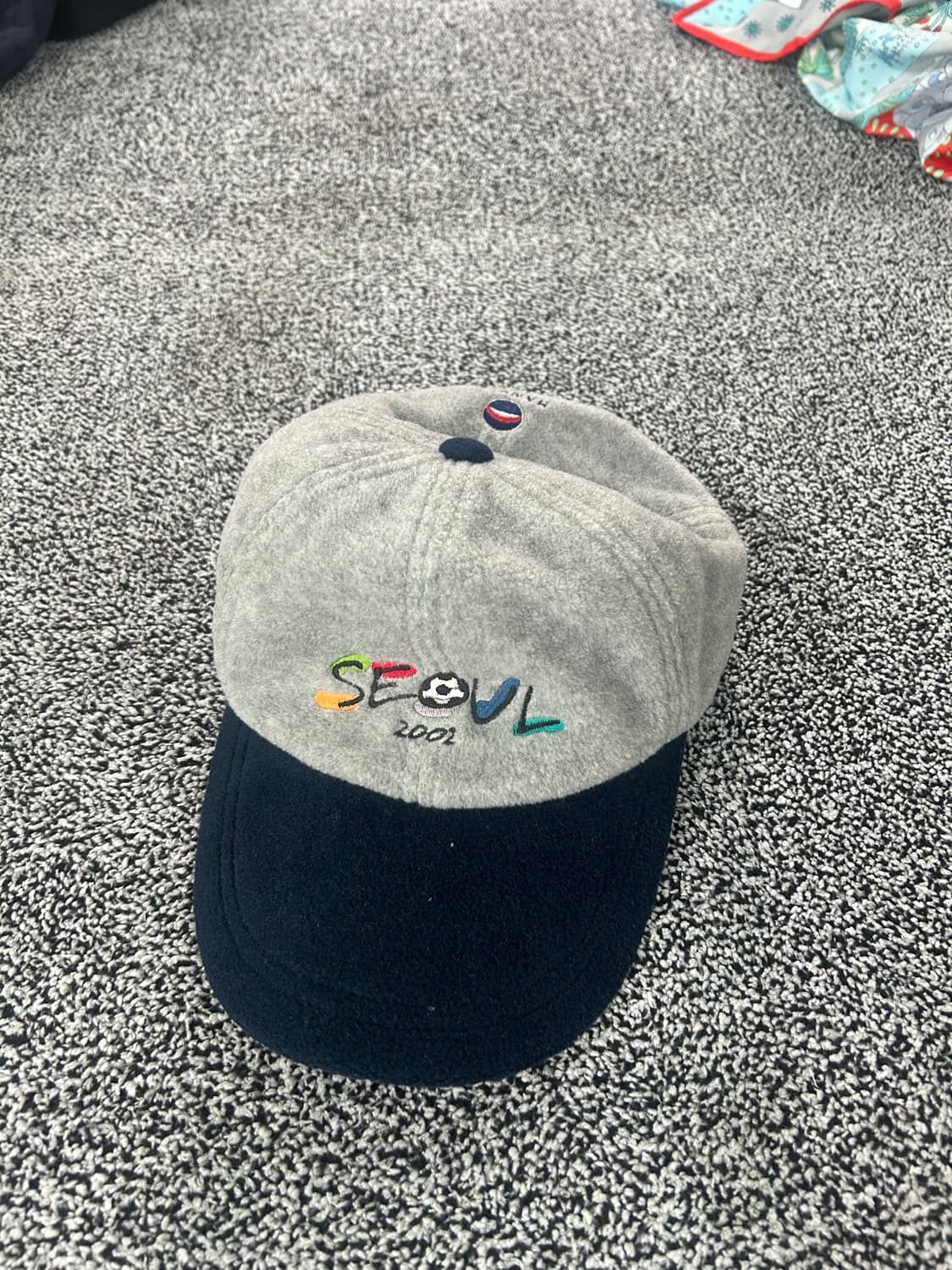 2002년 월드컵 모자 네이비챙 상품이미지2
