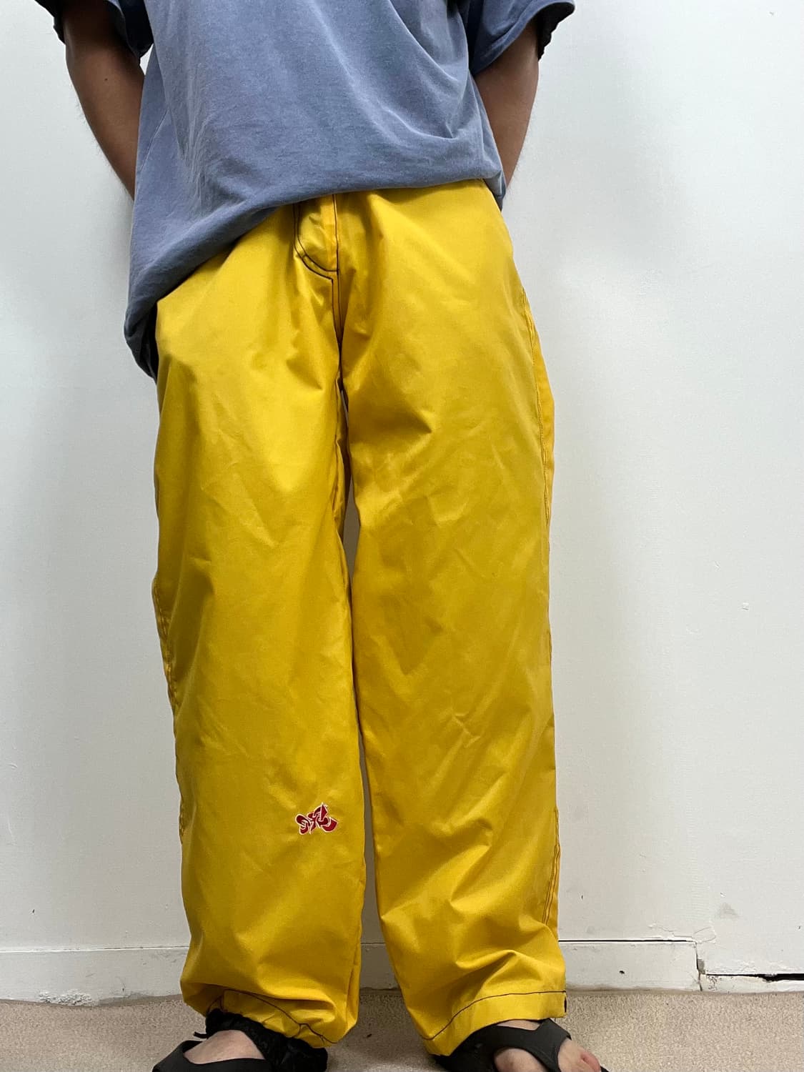 1990s Jaro USA 올드스쿨 나일론 스키 팬츠 상품이미지2