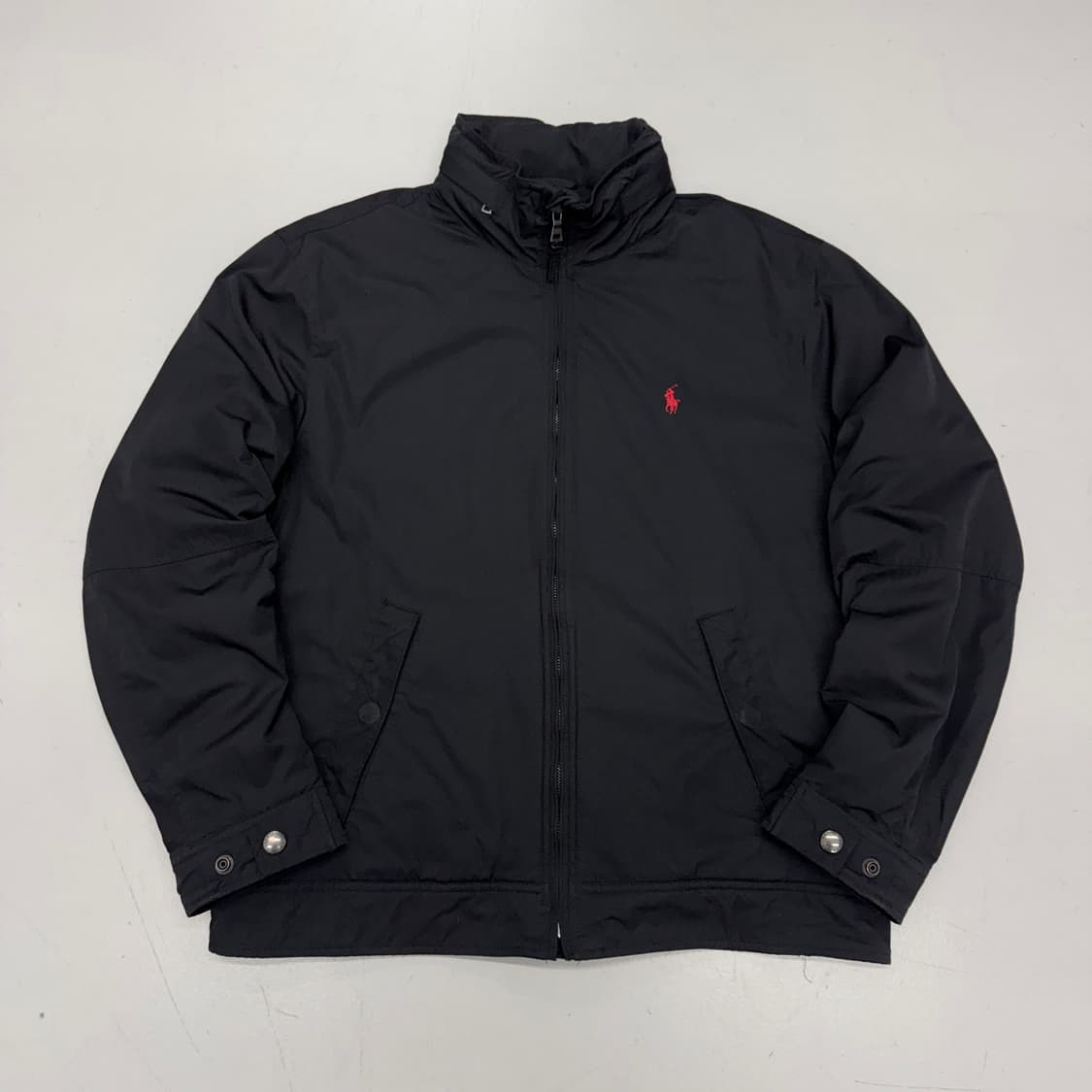 폴로 포니 폴리쉘 페리 점퍼 자켓 블랙 상품이미지2