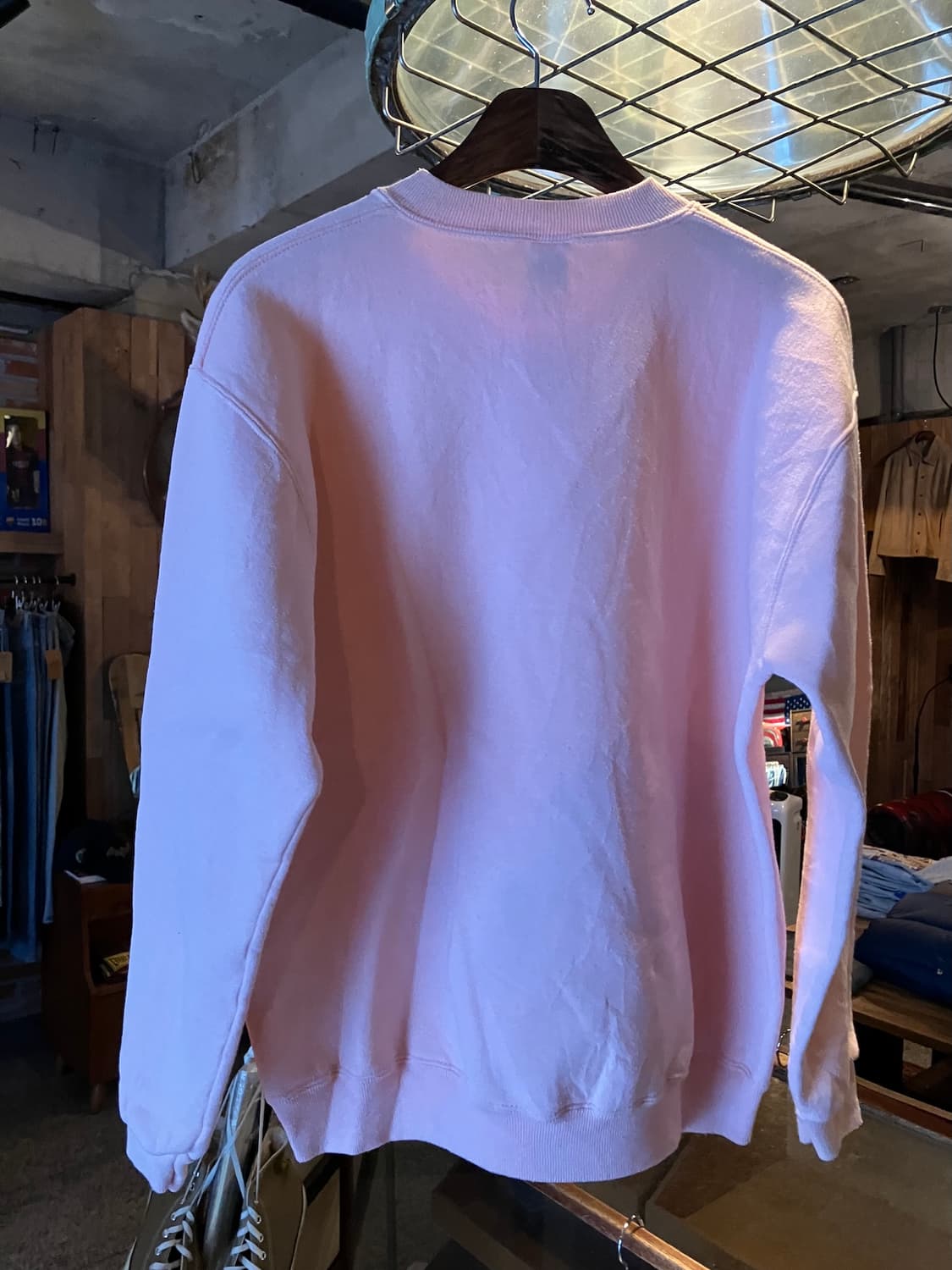 80s USA 빈티지 러셀 플레인 스웻 셔츠 맨투맨 상품이미지4