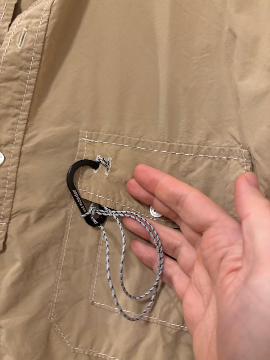 and wander 앤드원더 풀오버 셔츠 상품이미지5