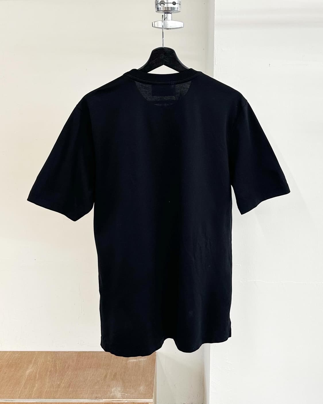 솔리드옴므 블랙 포켓 코튼 하프티  상품이미지6