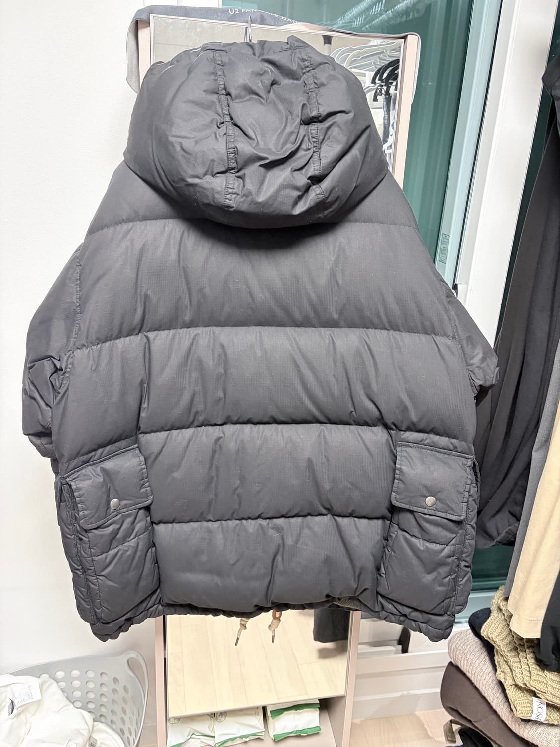 헨리코튼 ffc 왁스 다운 파카 패딩 50사이즈 상품이미지2