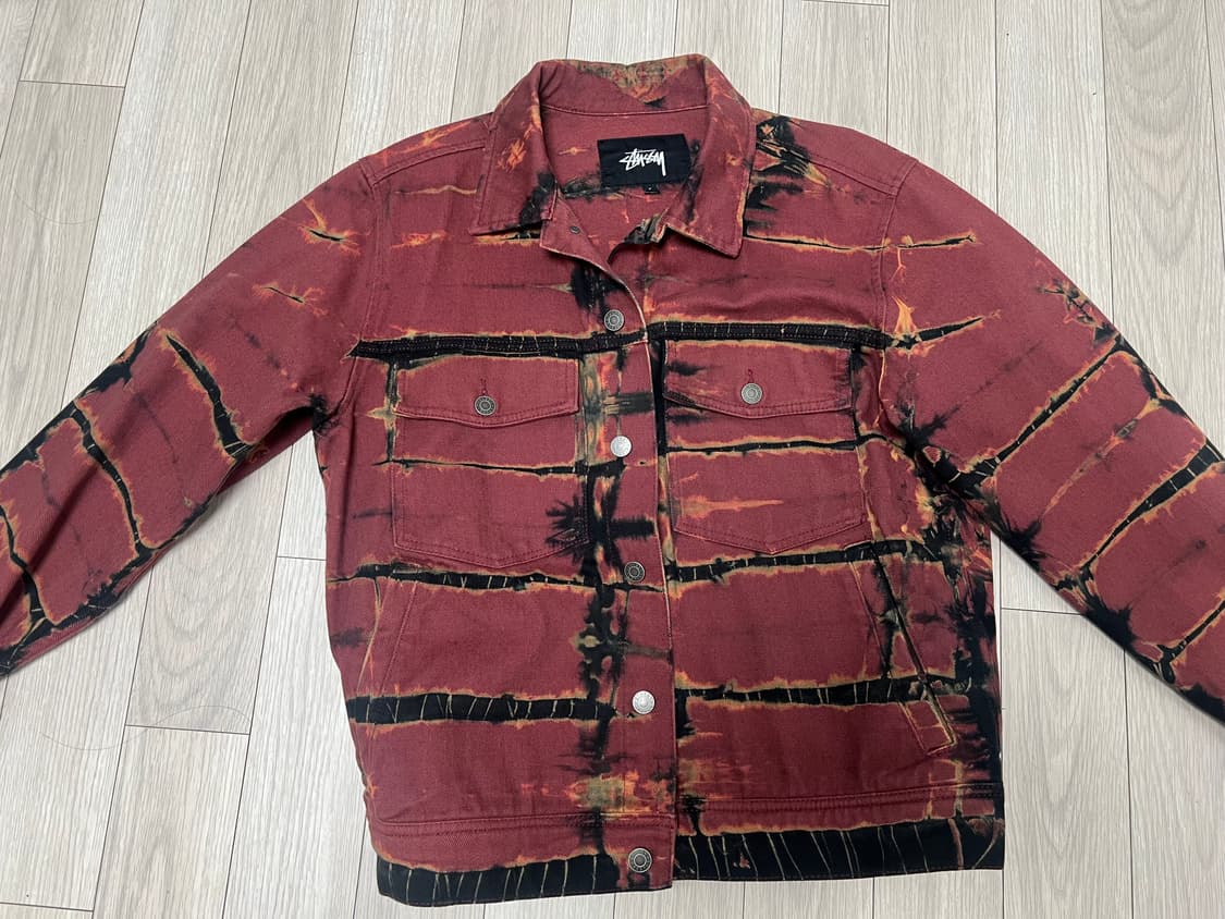 스투시 립 다이 데님자켓 상품이미지3