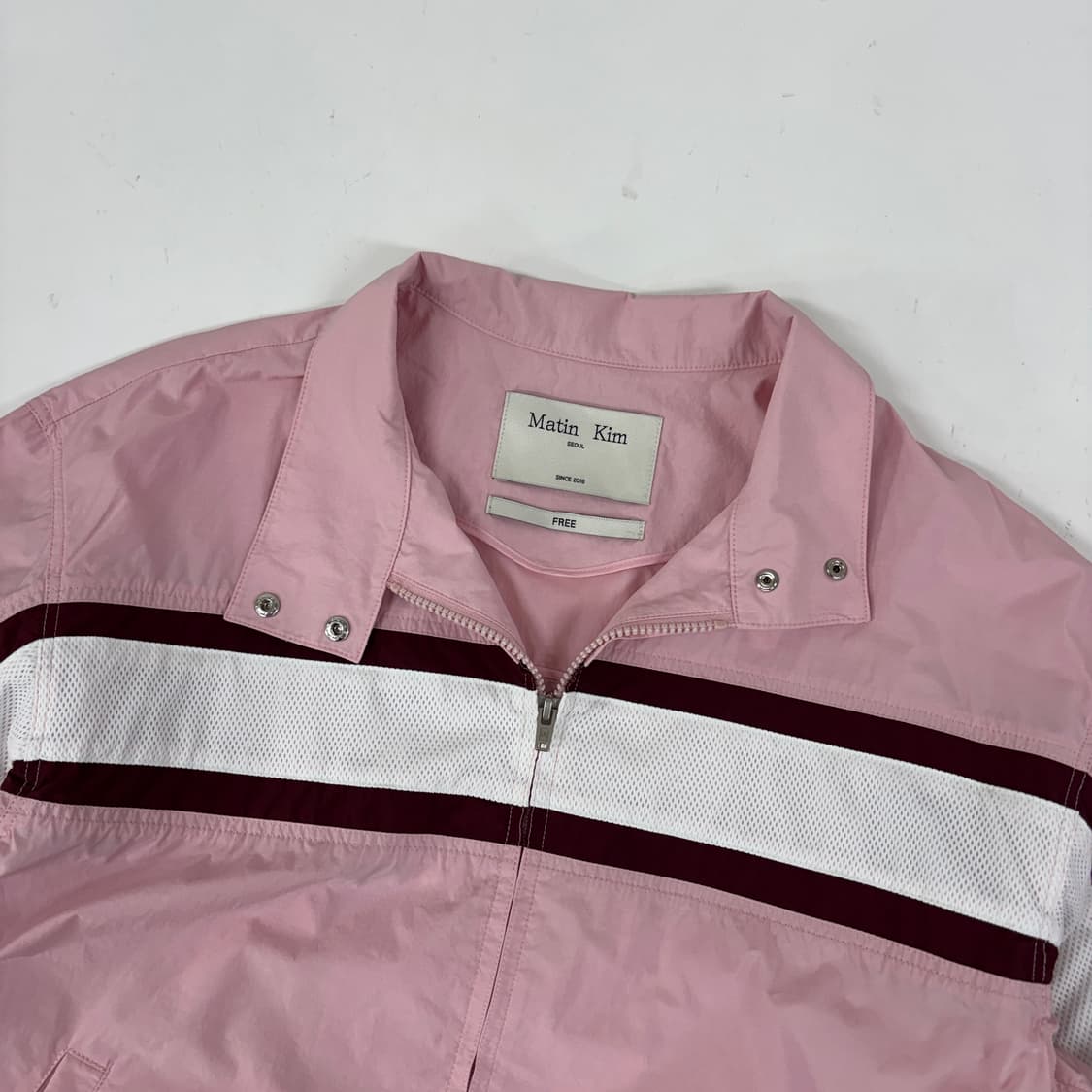 마뗑킴 메쉬 믹스 레이싱 바람막이 상품이미지5