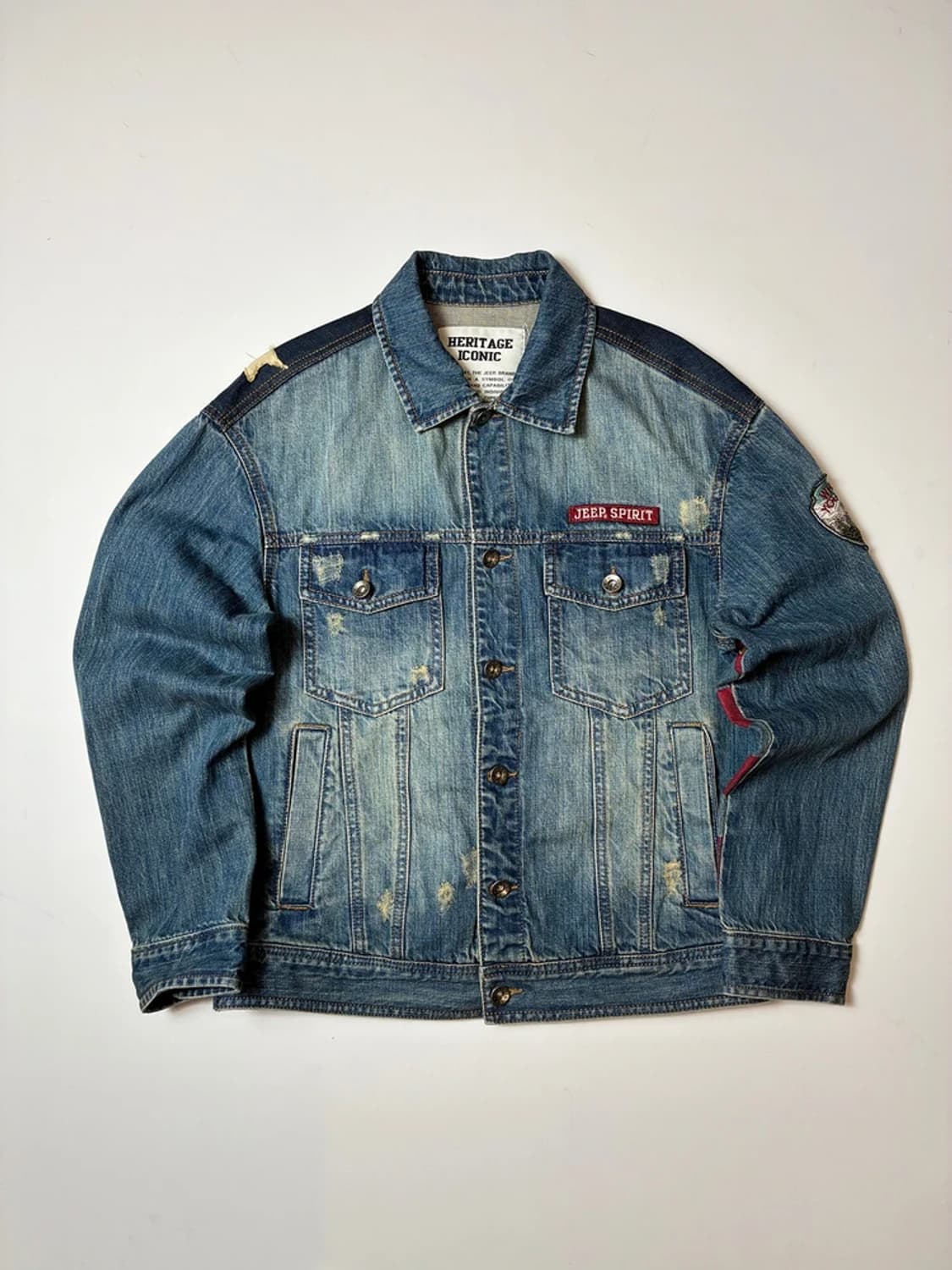 지프 JEEP 스피릿 헤리티지 트러커 데님 자켓 PN9192 상품이미지3