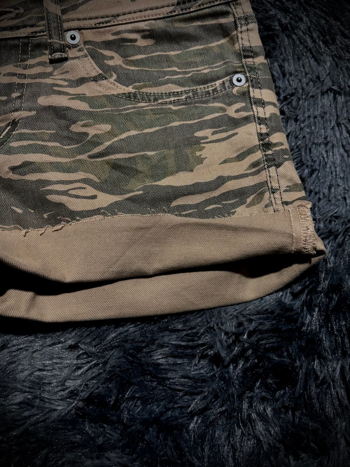 카모 패턴 숏팬츠 상품이미지4