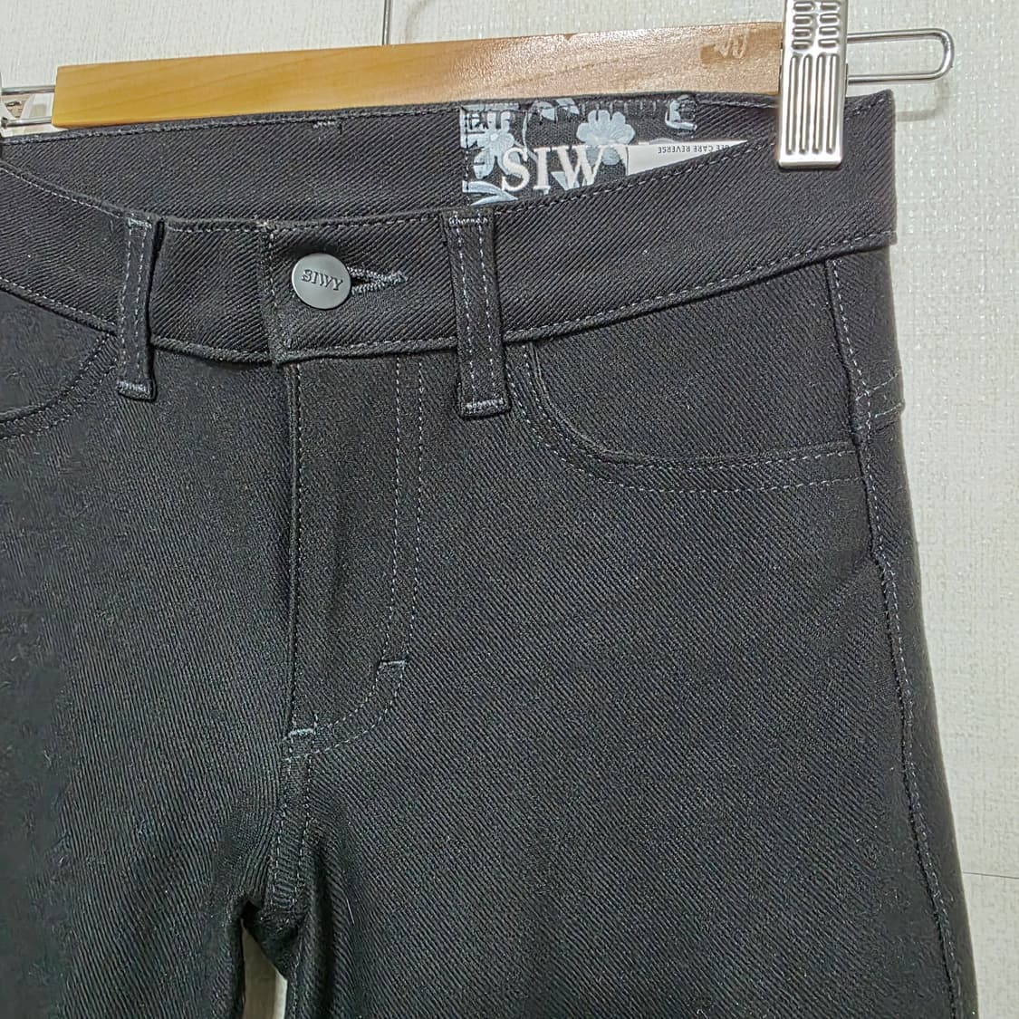 SIWY 블랙 스키니진 상품이미지2