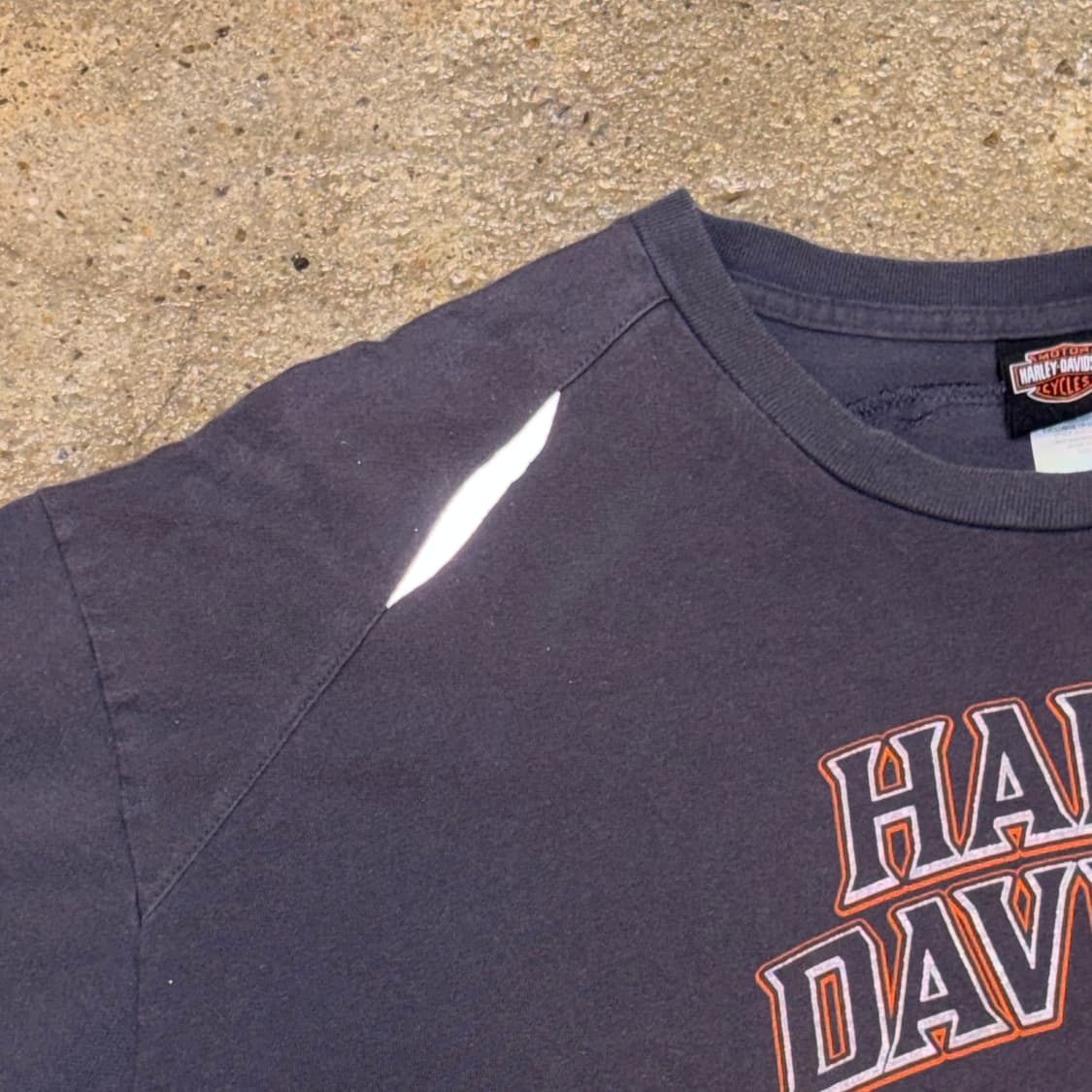 Made in USA 미국 빈티지 할리데이비슨 스카치 반팔티 상품이미지5