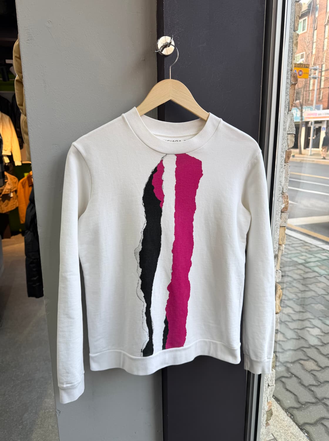 XS/ 발렌시아가 11AW 맨투맨 상품이미지2