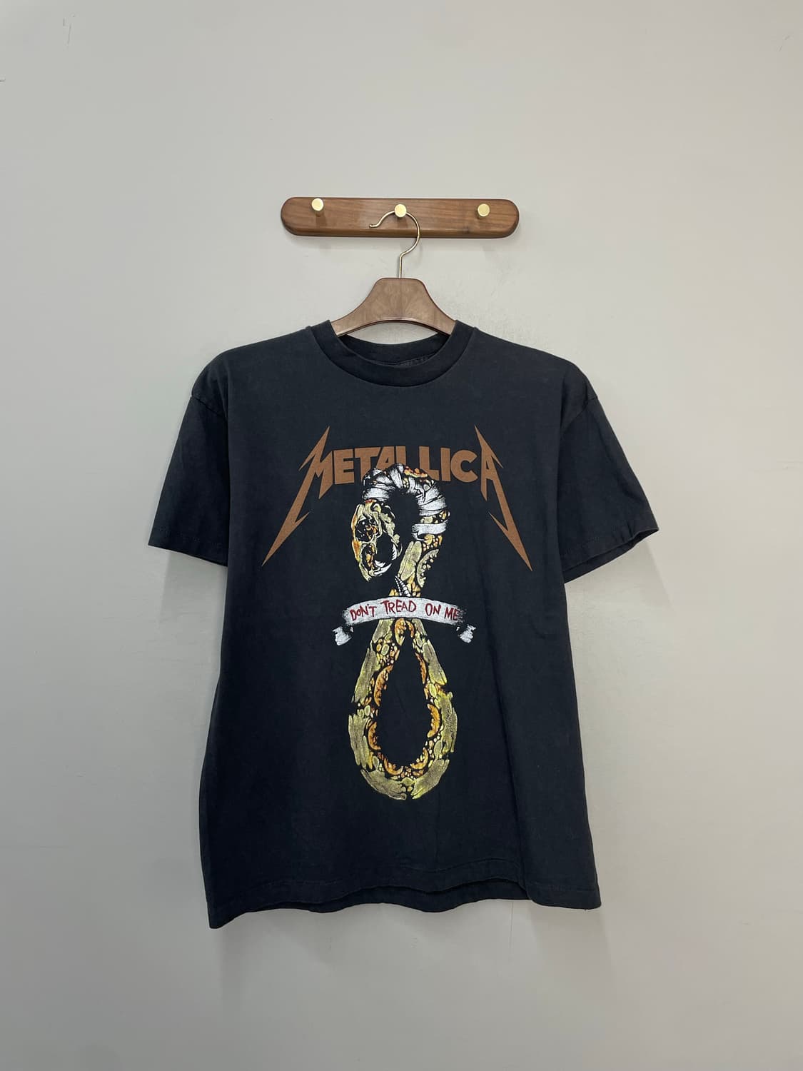 빈티지 메탈리카 푸시헤드 아트웍 반팔 H2441 상품이미지2