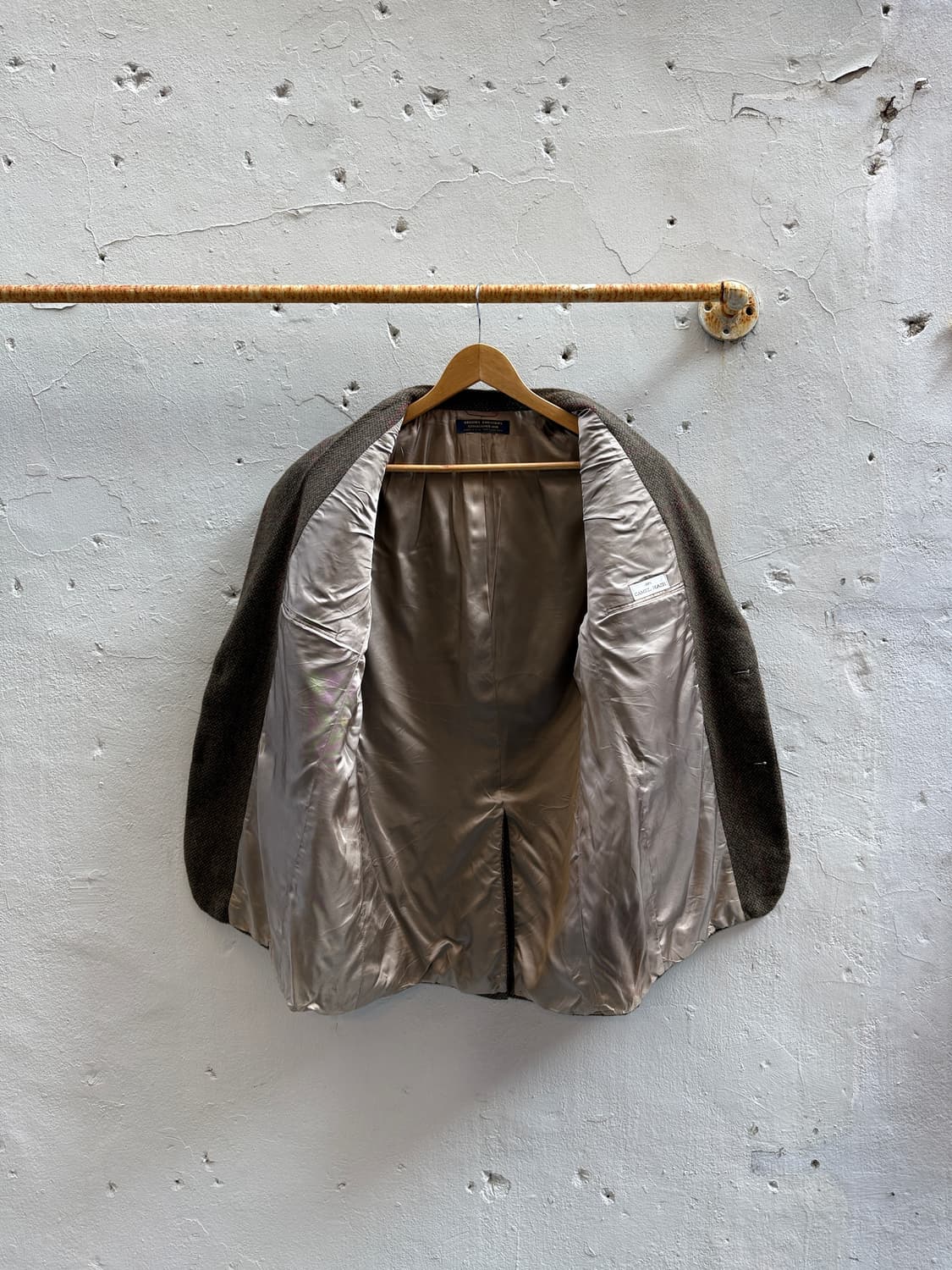 80s 브룩스브라더스 카멜헤어 트위드자켓 상품이미지3