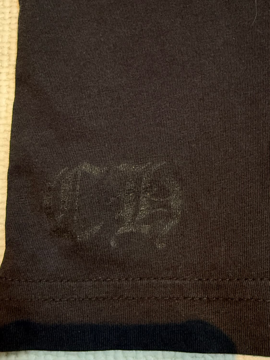 Chrome Hearts 크롬하츠 그라디언트 대거 티셔츠 블랙 상품이미지4