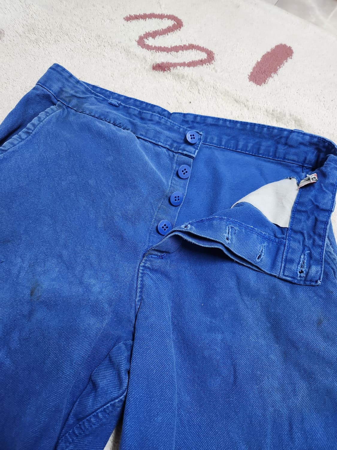 80's 프렌치 워크 초어 팬츠 상품이미지4