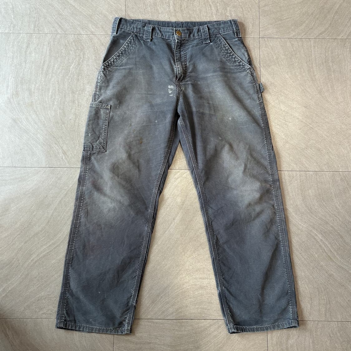 칼하트 오리지널 블랙 카펜터 팬츠 바지 상품이미지2