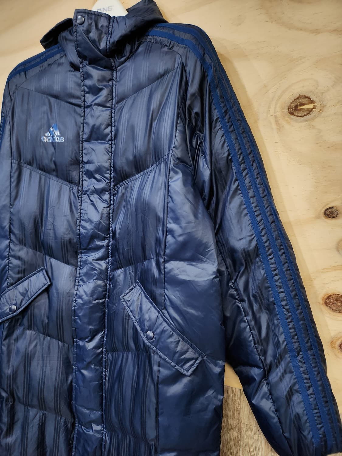 614) 아디다스 ADIDAS 쉐도우 롱 패딩 상품이미지3