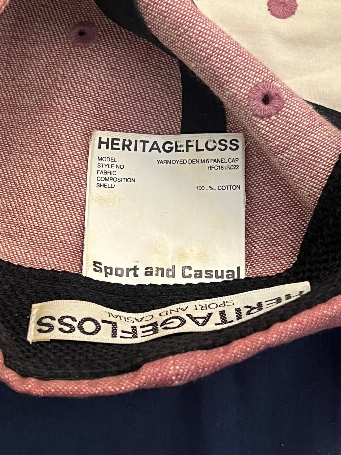 헤리티지 스포츠 캡 상품이미지3