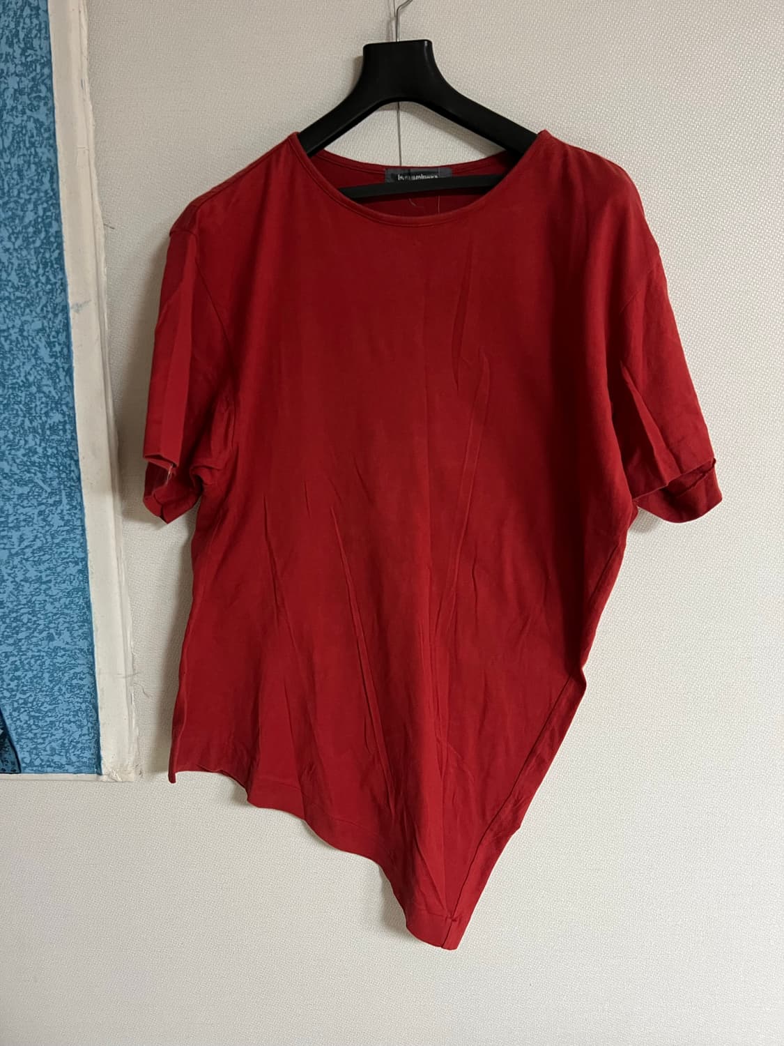 80s 이세이미야케 빈티지 비대칭 티셔츠 free 상품이미지3