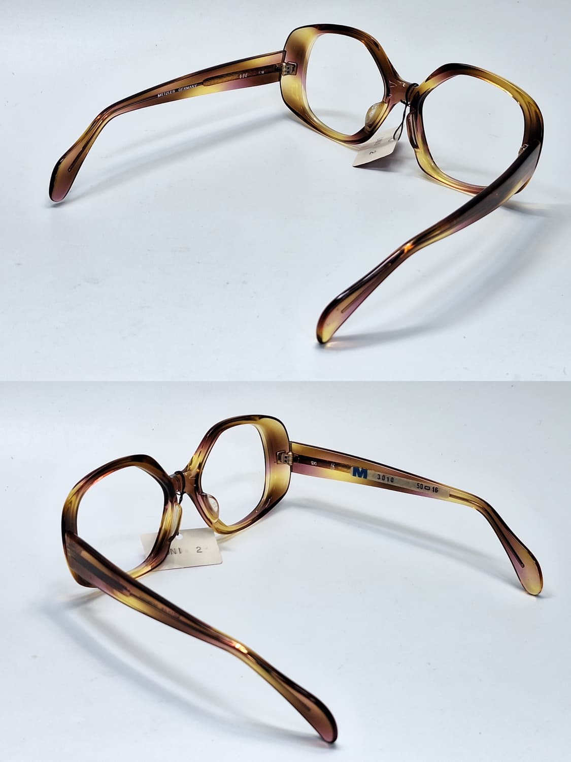 80s 독일제 빈티지 데드스톡/METZLER M3010 안경테 50mm 상품이미지4