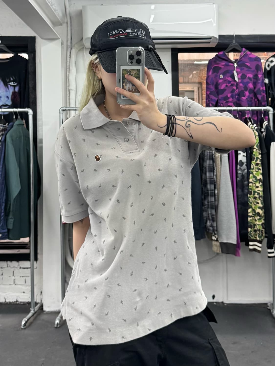 베이프 스타 PK 티셔츠 상품이미지1