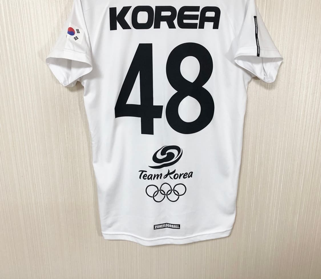 ZONE FLOORBALL 대한민국 플로어볼 국가대표팀 유니폼 S #48 상품이미지10