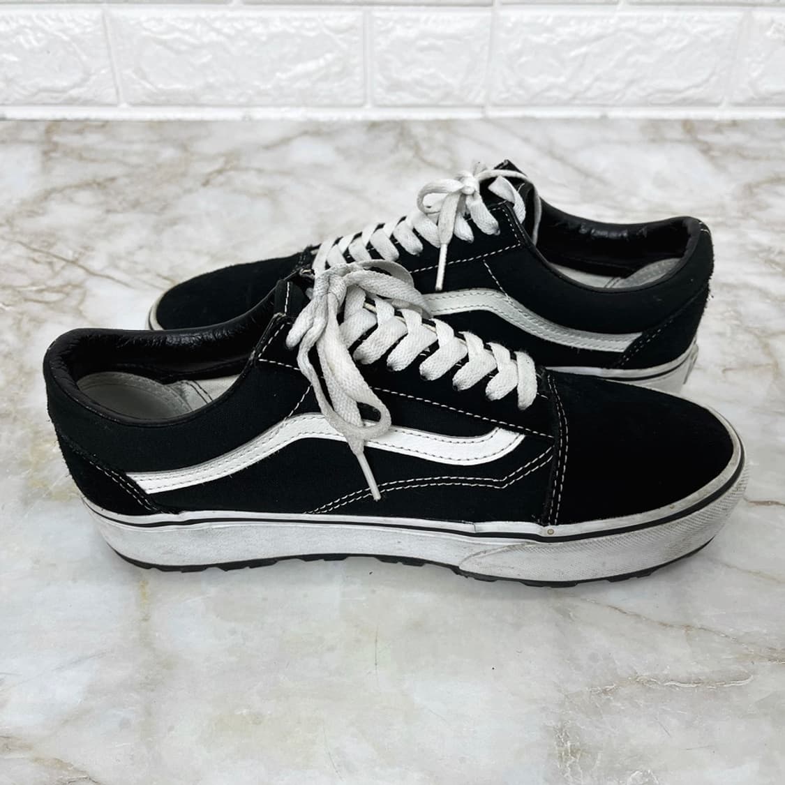 반스 올드스쿨 721356 블랙 남자 스니커즈 260 상품이미지4