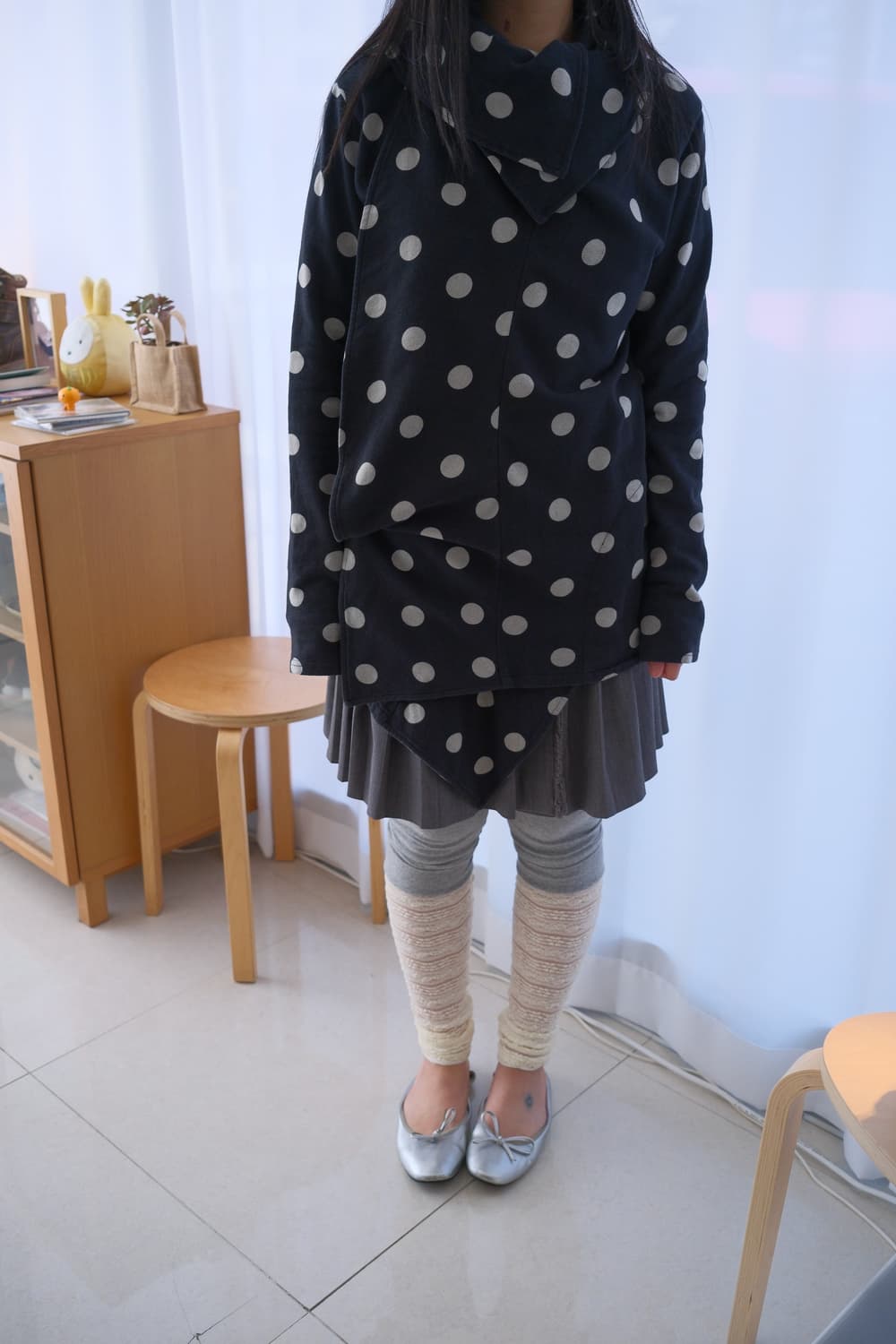 Dot drape jacket 상품이미지5