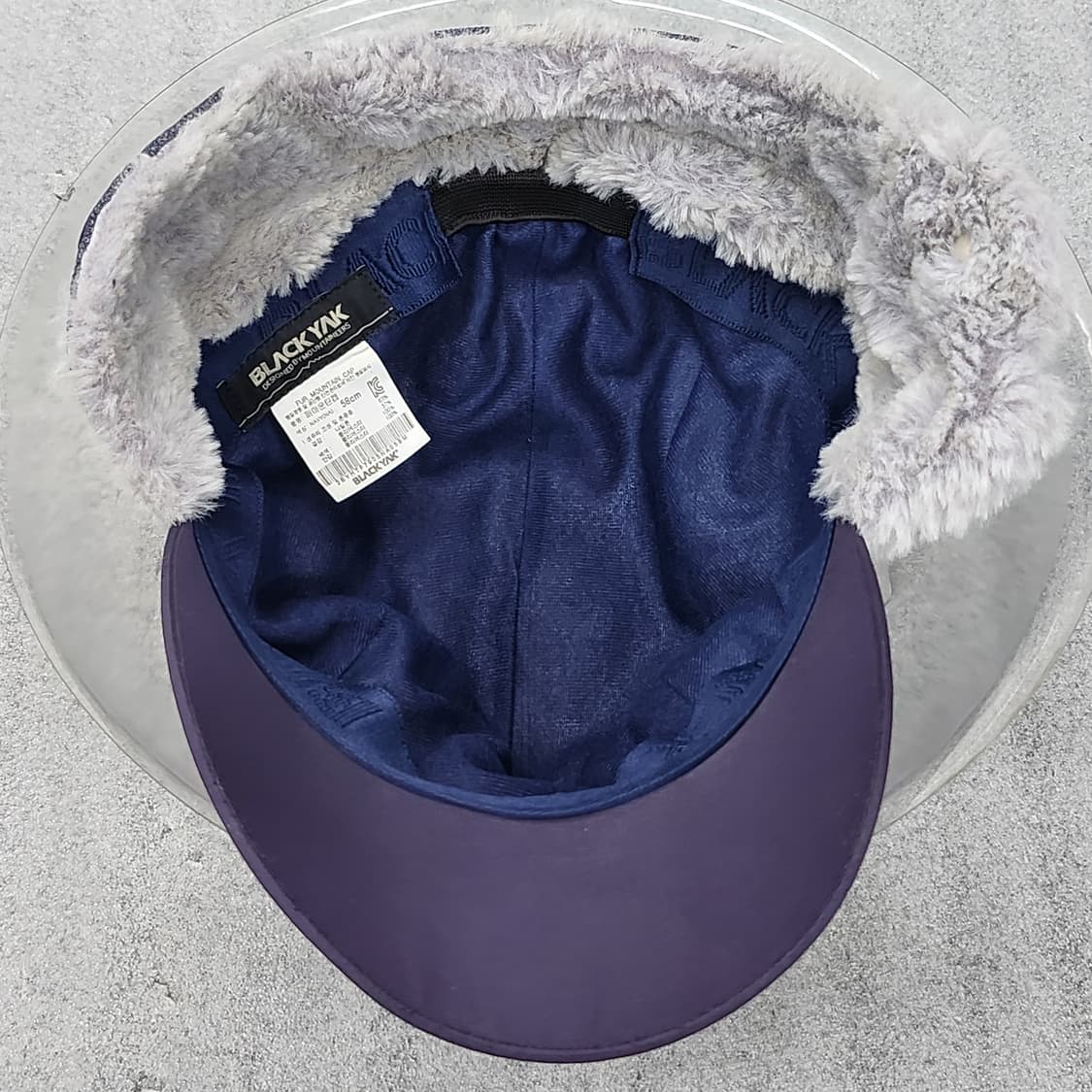 블랙야크 퍼 마운틴캡,귀덜이 동계모 58cm 상품이미지9