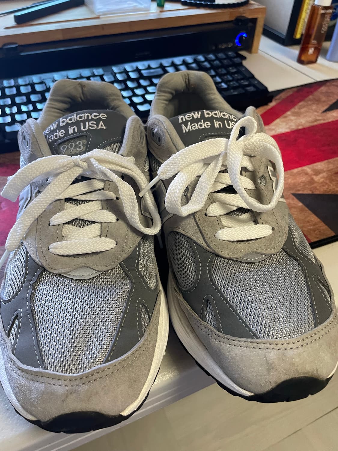 뉴발란스 993 Made in USA 그레이 275 상품이미지2