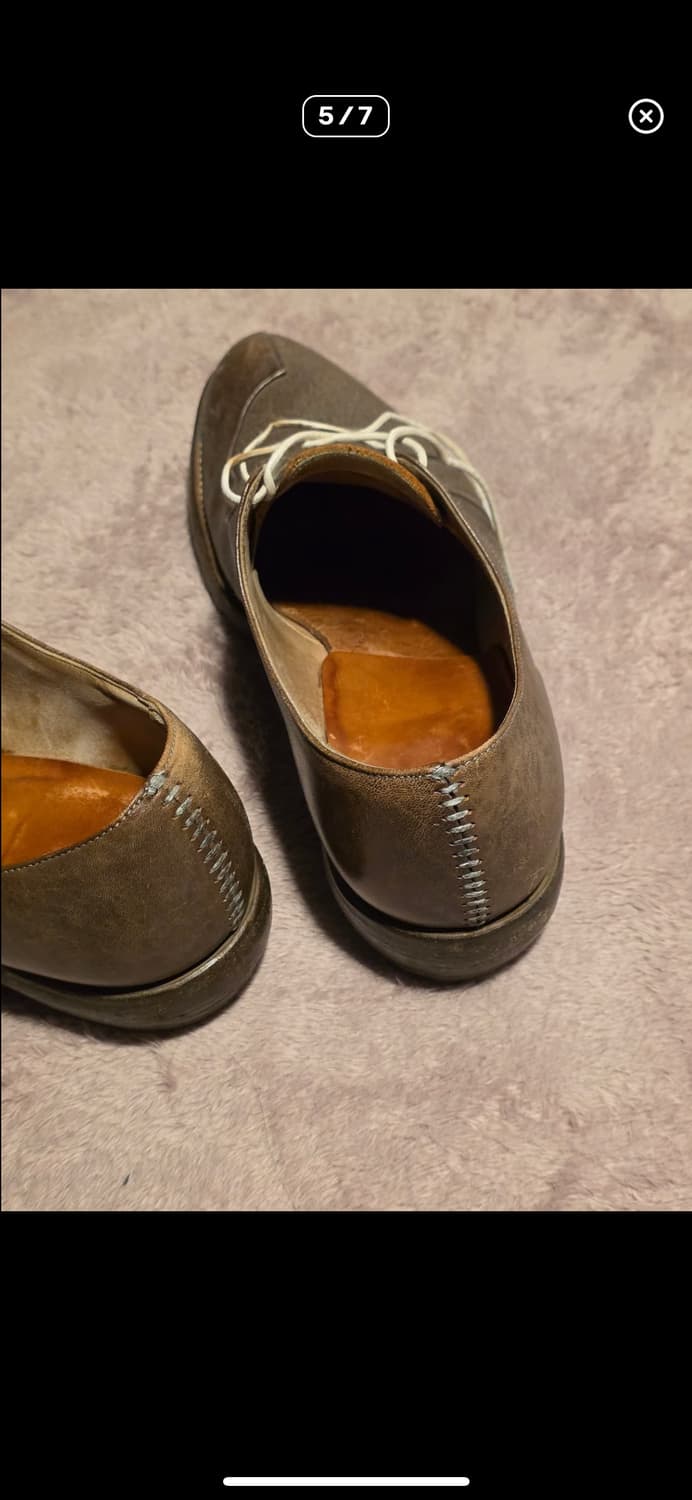 The viridi anne stich leather shoes 상품이미지5