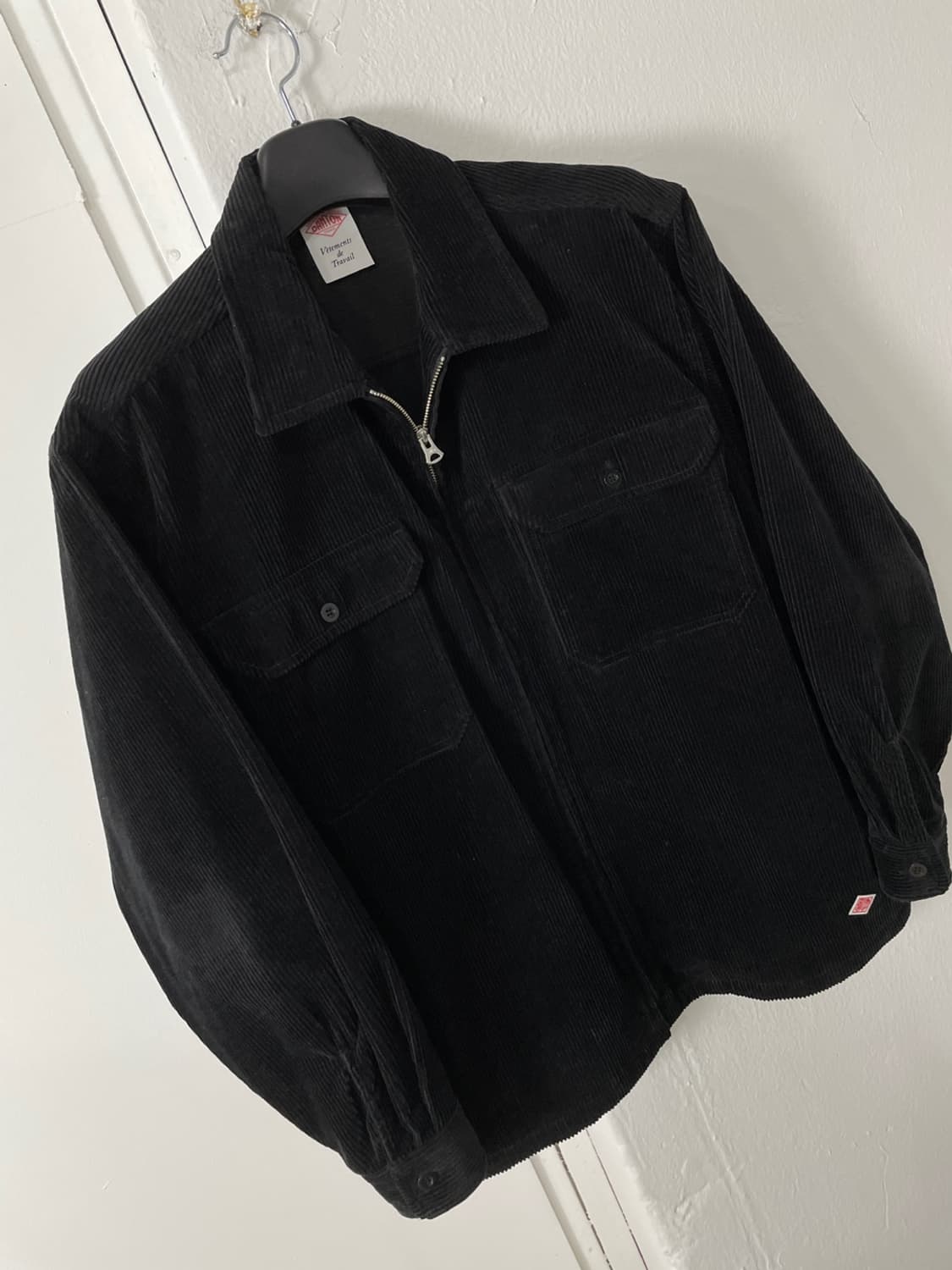 단톤 블랙 코듀로이 자켓 상품이미지4