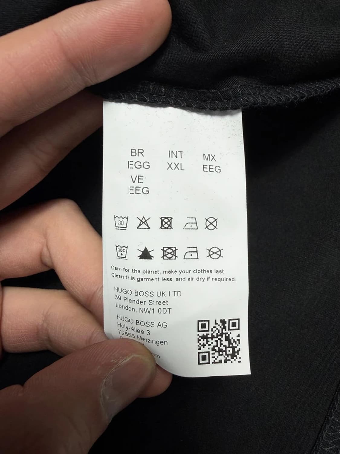 휴고보스 BOSS Tee 9 코튼 반팔 티셔츠 R1304 상품이미지5
