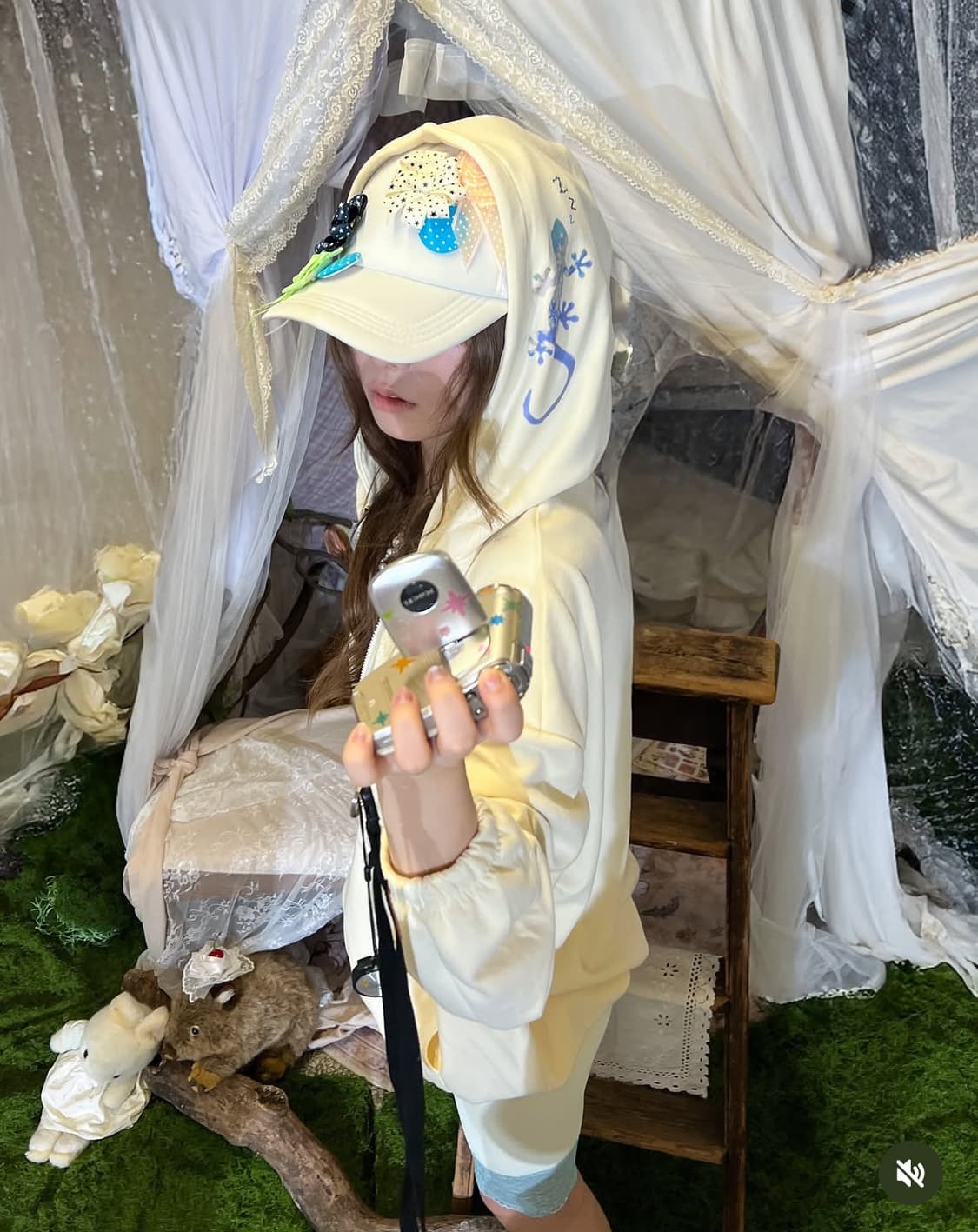 리브인모스 도징 후드집업 파우더 레몬 상품이미지2