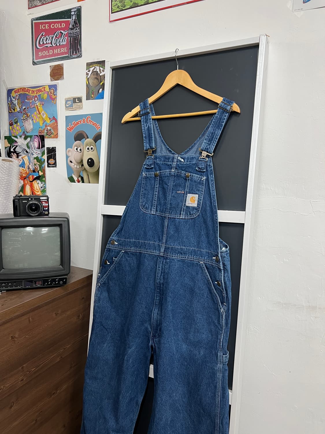 Carhartt 칼하트 카펜터 오버롤 데님 멜빵 상품이미지1