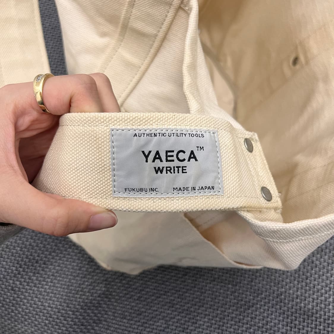 YAECA 코튼 크로스백 상품이미지10