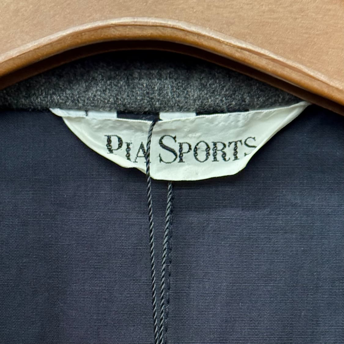 90s PIA SPORT 피아스포츠 패치 와펜 블루종 봄버 자켓 N239 상품이미지6