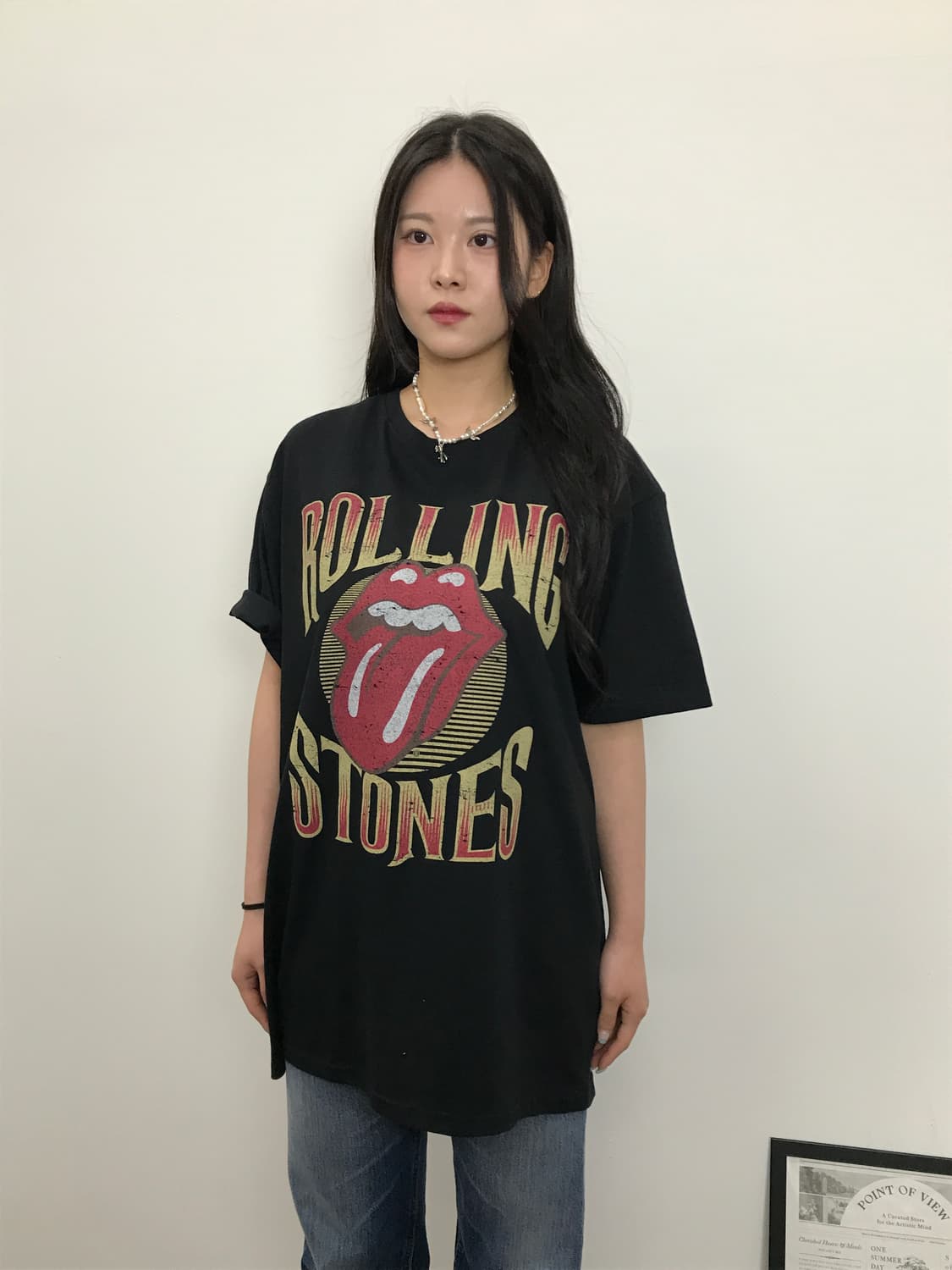 Rolling Stones Tongue Logo Print T-Shirt 상품이미지2