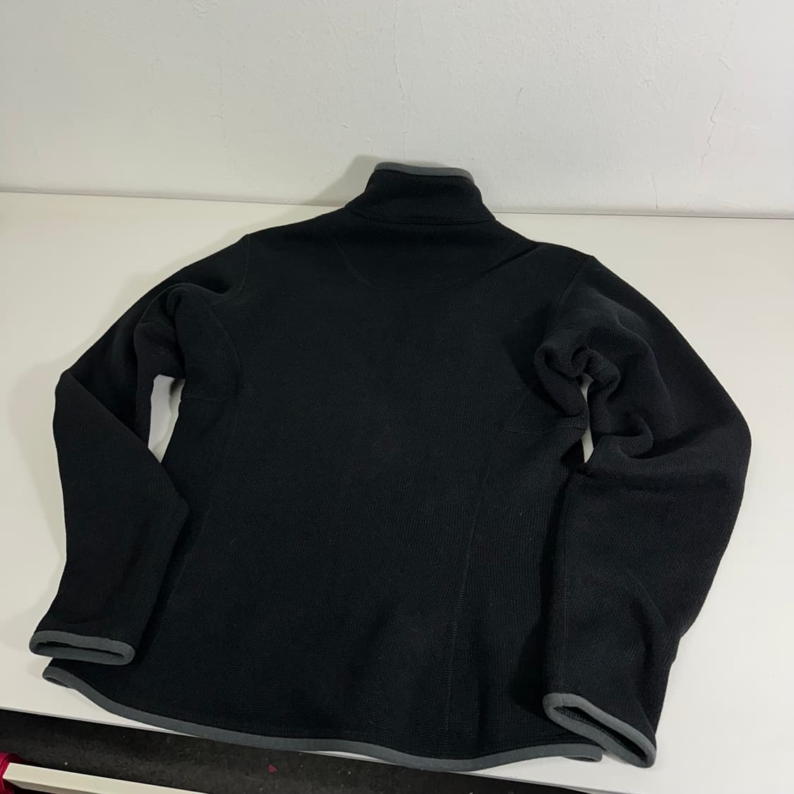우먼XS-S 아크테릭스 블랙 팔로고 폴라텍 플리스 집업 자켓 상품이미지6