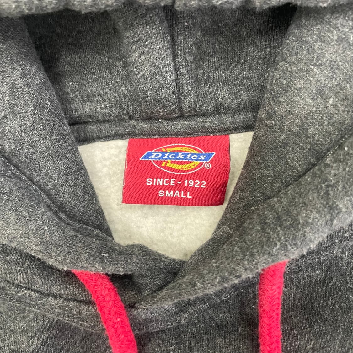 [S] 디키즈 중앙 자수로고 차콜 후드티 1231HS1 상품이미지2