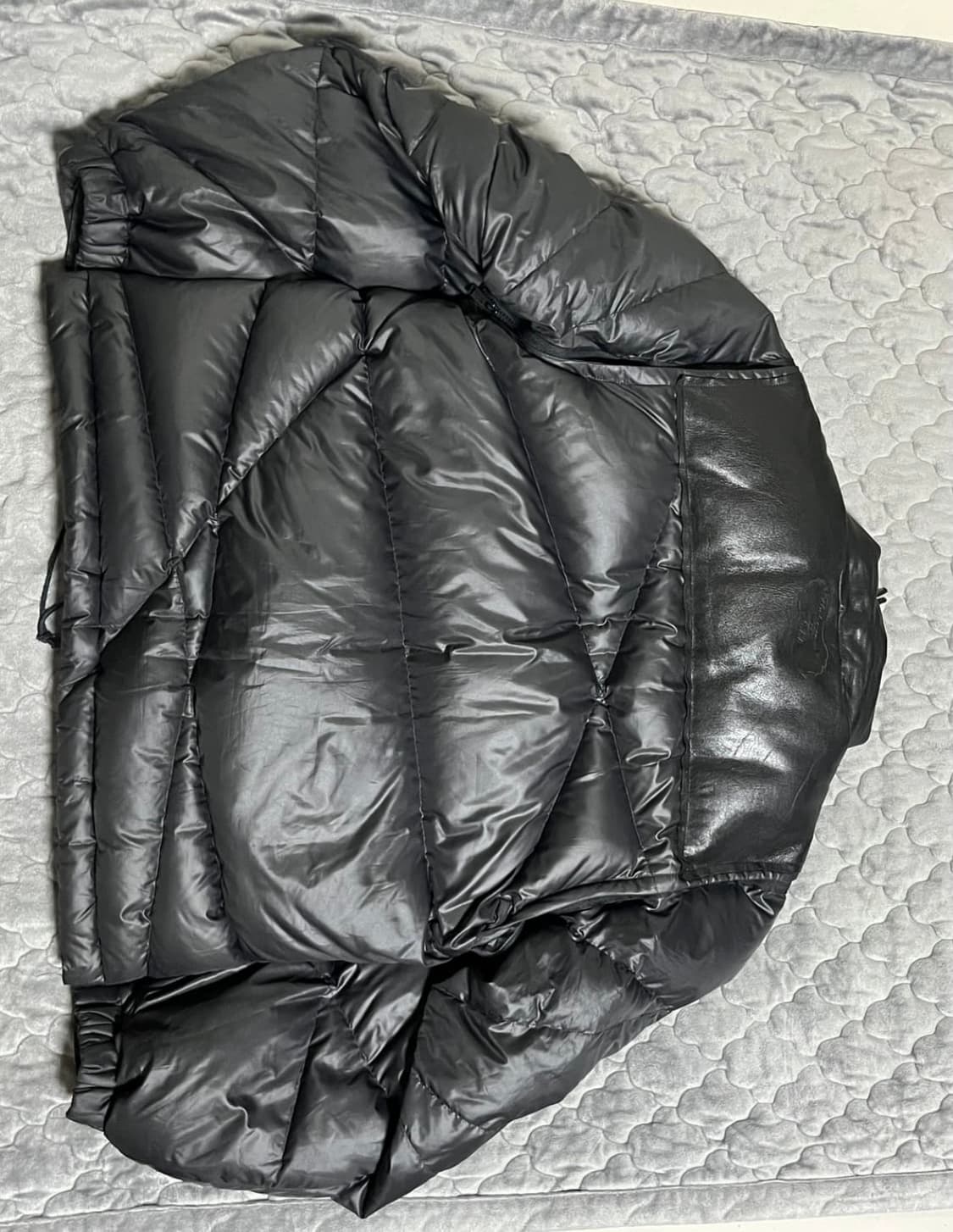 언더커버 22AW 레더 자켓 패딩 상품이미지8