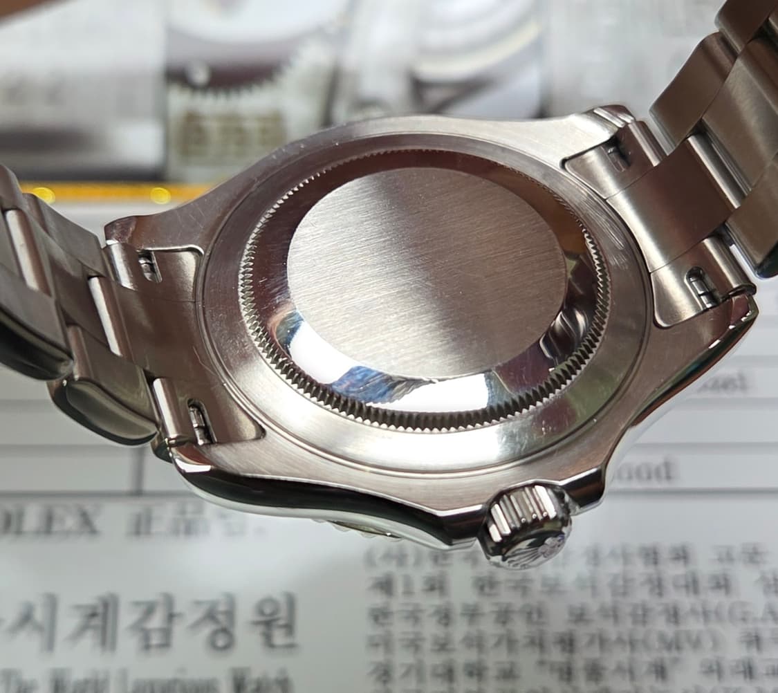 롤렉스 요트마스터 16622 그레이다이얼 PT베젤 (감정서 포함) 상품이미지7