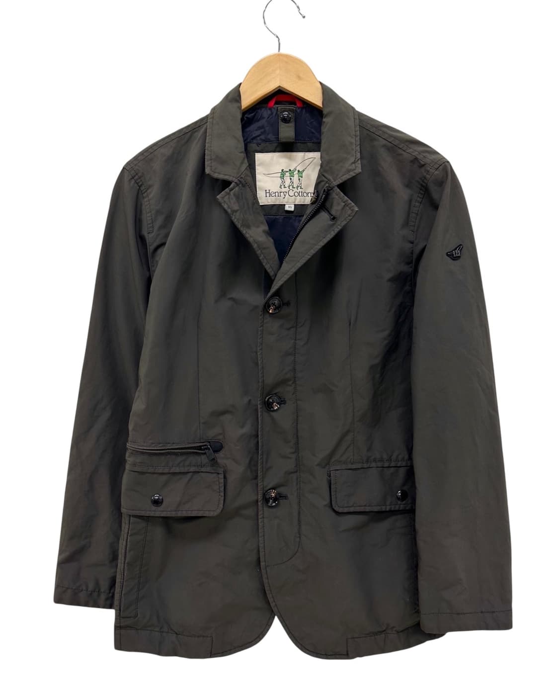 헨리코튼 나일론자켓 카키그레이 (M) 상품이미지1