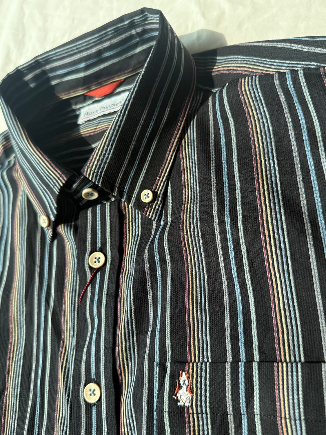 블랙 스트라이프 셔츠 상품이미지2