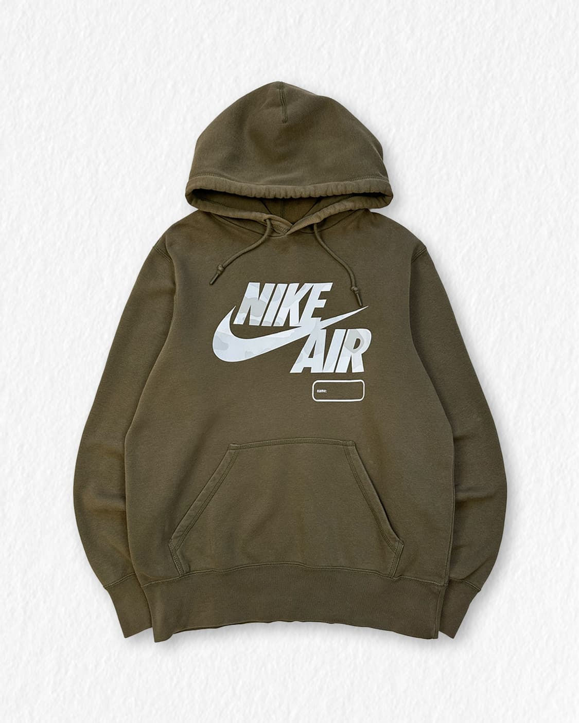 나이키 카모 로고 기모 후드티 상품이미지1