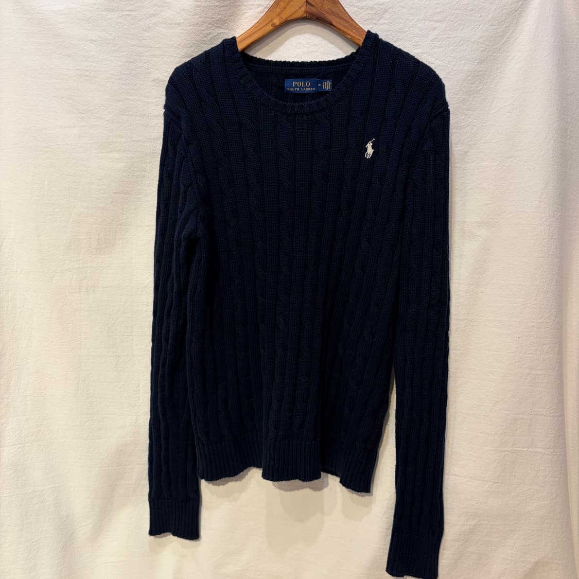 폴로 랄프로렌 꽈배기 니트 상품이미지1