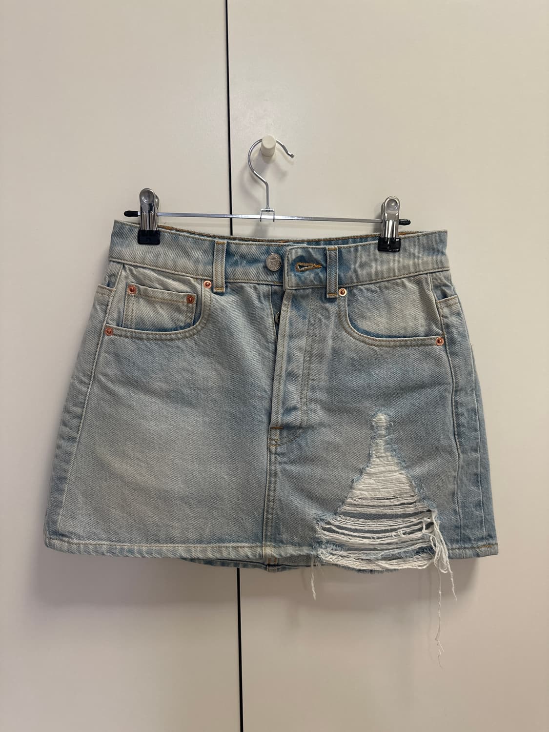 베트멍 데님 스커트 xs 상품이미지1