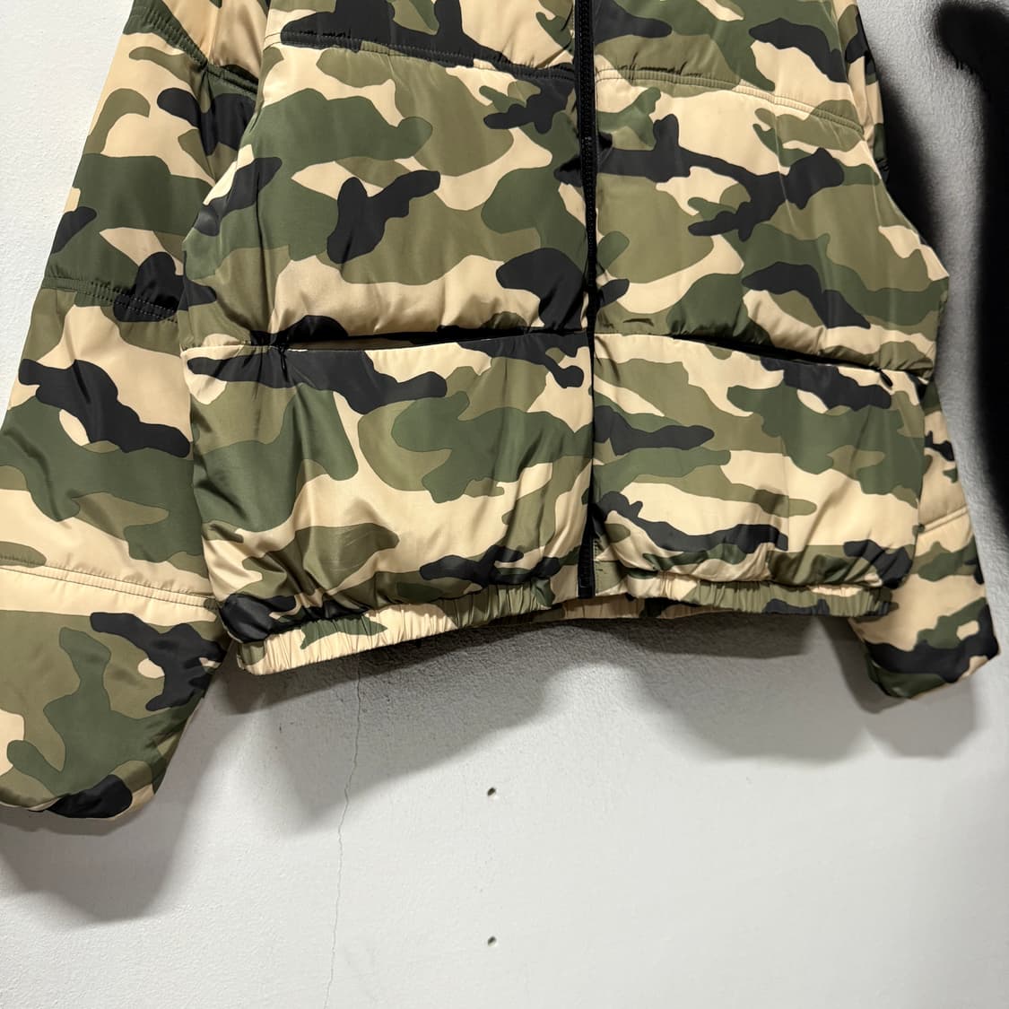 H&M 흐앤므 풀 카모 플라주 패딩 다운 점퍼 상품이미지4