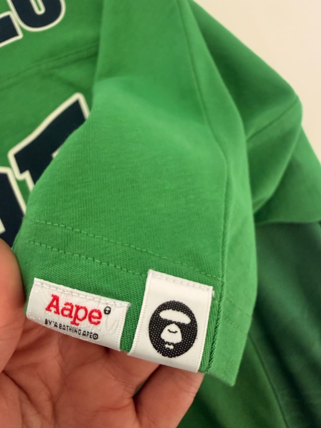 AAPE BY *A BATHING APE®의 25SS 팬시 메인 티 상품이미지5