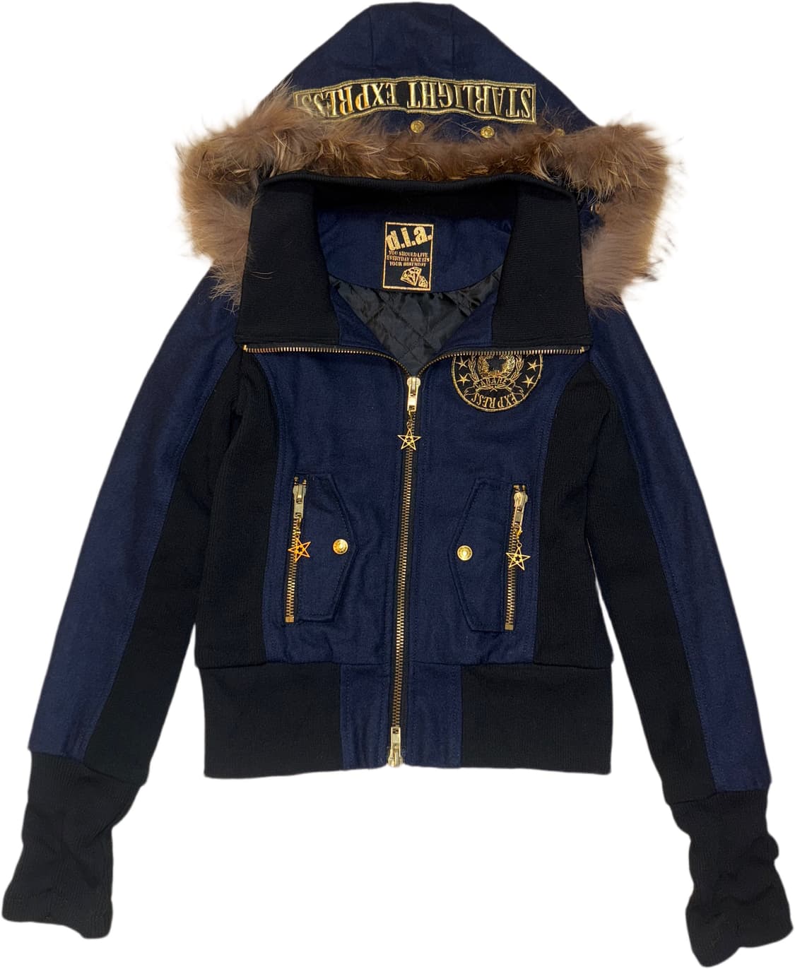 d.i.a 갸루스타일 후드집업 상품이미지1